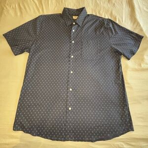 Faherty Blue Lightweight Casual Button Down Shirt